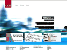 Tablet Screenshot of line-communication.de